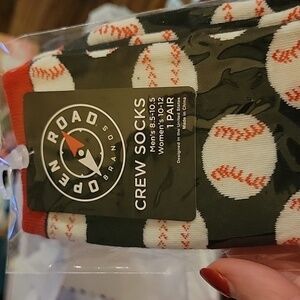 Open Road Crew Socks - Baseball